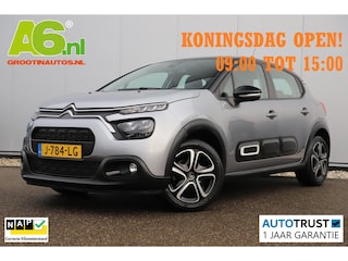Citroën C3 1.2 PureTech Feel Navigatie Carplay Android Climate Cruise Control Rijstrooksensor Parkeersensor All-season banden!