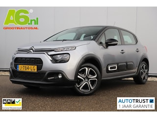 Citroën C3 1.2 PureTech Feel Navigatie Carplay Android Climate Cruise Control Rijstrooksensor Parkeersensor All-season banden!