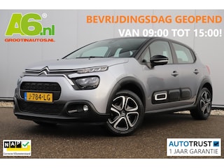Citroën C3 1.2 PureTech Feel Navigatie Carplay Android Climate Cruise Control Rijstrooksensor Parkeersensor All-season banden!