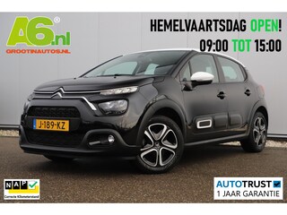 Citroën C3 1.2 PureTech Feel Navigatie Carplay Android Climate Cruise Control Rijstrooksensor Parkeersensor All-season banden!
