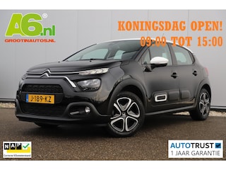 Citroën C3 1.2 PureTech Feel Navigatie Carplay Android Climate Cruise Control Rijstrooksensor Parkeersensor All-season banden!