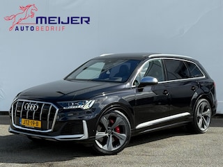 Audi Q7 4.0 TDI SQ7 quattro 7 persoons|4Wielsturing|LED|Nachtzicht|Stoelverw+Koeling+Massage|Facelift|Panoramadak|Trekhaak|435PK !