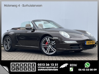 Porsche 911 Cabrio 3.8 355pk Carrera 4S H6 Cruise Carplay Onderhouden! Orig.NL