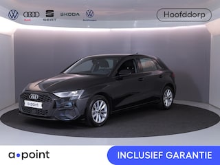 Audi A3 Sportback 30 TFSI Pro Line 110 pk S-tronic | Verlengde garantie | Navigatie via App | Parkeersensoren achter | Apple Carplay/Android Auto | LED koplampen |