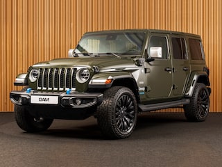Jeep Wrangler Unlimited 4xe 380 Sahara KAHN VELGEN | CAMERA | LEDER | ALPINE