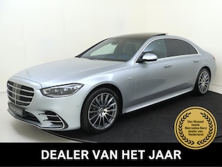Mercedes-Benz S-klasse 580 e 4MATIC Lang AMG Line /Memory-Stoelen / Stoelventilatie / Headup-Display / Rij-Assistentie / Panaromadak / Massage / Airmatic /