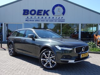 Volvo V90 2.0 B5 AWD Pro 250PK PANO | VOL LEER | TREKH. | 360° | HK-AUDIO