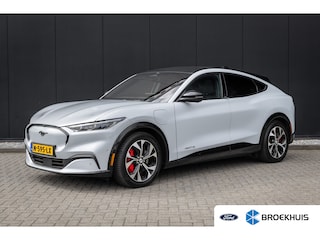 Ford Mustang Mach-E AWD 75 kWh | Pano-dak | B&O audio | Standkachel | 360 Camera | Leder | Stuur, Stoel en Voorruitverwarming | Elektr. Klep