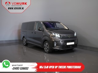Peugeot Traveller L3 75kWh 348 km WLTP LED/ Snellader/ Pano/ 8 pers/ Adapt.Cruise/ Leder/ 2x Elek.Schuif/ Elek.stoelen/ Massage stoelen/ Stoelverw./ Stuurverw./ Carplay/ Navi/ Camera/ PDC/ LMV/ Climate