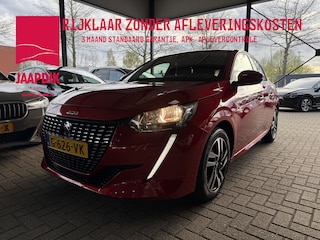 Peugeot 208 Model 2020 1.2 101 PK Blue Lease Allure HALF LEDER | CAMERA | VIRTUAL COCKPIT | CLIMA | NAVI | CRUISE | BLUETOOTH | PDC V+A | LMV 16 INCH | PRIV. GLAS | ISOFIX | MULTIFUNCT. STUUR
