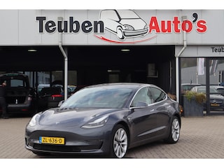 Tesla Model 3 Long Range AWD 75 kWh Lederen interieur, Trekhaak, 360 Camera, Moet nog gereinigd worden.