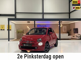Fiat 500 1.0 Hybrid Club Cruise Led Navi Carplay Airco Sportstoelen Leder