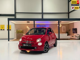 Fiat 500 1.0 Hybrid Club Cruise Led Navi Carplay Airco Sportstoelen Leder