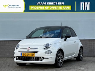 Fiat 500 1.0 Hybrid 70pk | Cruise Control | Apple Carplay | Panorama Dak | Parkeersensoren Achter | Climate Control