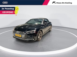 Audi A5 Cabriolet 40 TFSI 190pk S-tronic Design Pro Line Plus · Camera · Navigatie · Alarm Klasse 3 · P-Sensoren · Limiter · Stoelverwarming · Climatronic · Trekhaak · 19'' Inch ·