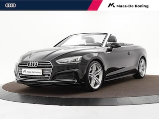 Audi A5 Cabriolet 40 TFSI 190pk S-tronic Design Pro Line Plus · Camera · Navigatie · Alarm Klasse 3 · P-Sensoren · Limiter · Stoelverwarming · Climatronic · Trekhaak · 19'' Inch ·