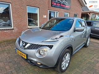 Nissan Juke 1.2 DIG-T S/S Business Edition. Zeer netjes en luxe. O.a. camera, stoelverwarming, cruise, navi, trekhaak, leder, etc.