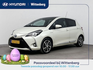 Toyota Yaris 1.5 HYBRID PREMIUM | NAVI | CAMERA | CLIMA | CRUISE | LEDER | 16'' LM VELGEN | PANORAMADAK | AUTOMAAT | HYBRID |