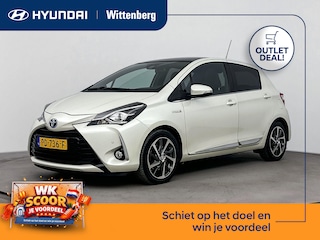 Toyota Yaris 1.5 HYBRID PREMIUM | NAVI | CAMERA | CLIMA | CRUISE | LEDER | 16'' LM VELGEN | PANORAMADAK | AUTOMAAT | HYBRID |