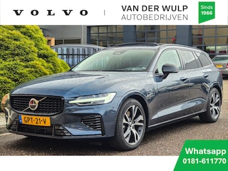 Volvo V60 T8 455PK AWD Ultra Dark | Trekhaak | Schuifdak | Harman Kardon |