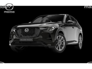 Mazda CX-60 e-Skyactiv PHEV Homura Business Edition - Zwart Nappa Leder | 12,3-inch TFT-kleurendisplay met bediening via centrale HMI Commander, touchscreen (voor Apple CarPlay / Android Auto™) of voice control | 12,3-inch digitale meterset | 20-inch lichtmetalen velgen, Black