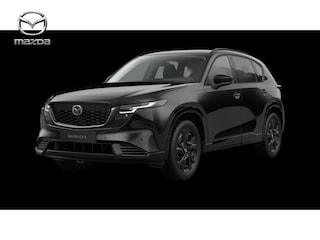 Mazda CX-5 e-Skyactiv G 141 Homura - Tan lederen interieur & Panoramic Pack | 19-inch lichtmetalen velgen, Black | Alarmsysteem | Automatisch dimmende binnenspiegel met randloos design
