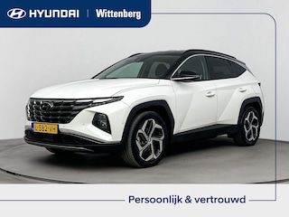 Hyundai Tucson 1.6 T-GDI PHEV PREMIUM 4WD | TWO TONE | NAVI | LEDER | CLIMA | CRUISE ADAPT. | 360 CAMERA | 19'' LM VELGEN | ELEKTRISCHE ACHTERKLEP | STOEL - & STUURVERWARMING | PLUG IN HYBRID |
