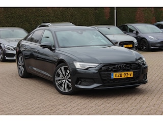 Audi A6 Limousine 50 TFSI e quattro S edition / Trekhaak / 360Camera / Keyless / Matrix LED / Half leder / 20'' / Carplay / Dodehoek / Stuurverwarming / Stoelverwarming 4x / ACC / Getint glas