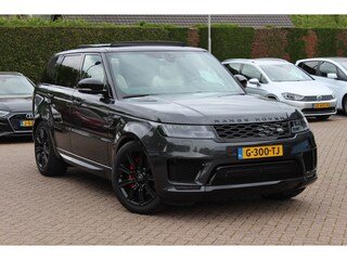 Land Rover Range Rover Sport 2.0 P400e Autobiography Dynamic / Panoramadak / 360Camera / Luxe Leder / 21'' / Luchtvering / Laser LED / Keyless / Meridian / Stoelmassage / Stuur+Stoelverwarming / Stoelventilatie / Dodehoek / DAB / Cruise Control / Alcan
