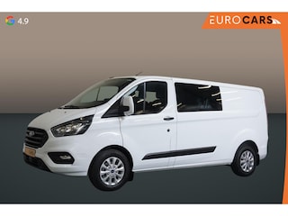 Ford Transit Custom 300 2.0 TDCI L2H1 Trend Dubbele Cabine Automaat 5p | Airco | Navigatie | Bluetooth | Trekhaak