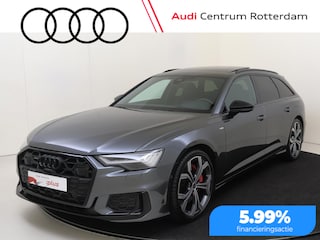 Audi A6 Avant 55 TFSI e quattro S edition Competition | Panoramadak | Trekhaak | Nachtzichtassistent | Lederen bekleding ‘Valcona’ | Head-up display | Bang & Olufsen | Soft-close portieren | Adaptief onderstel | 360 camera |