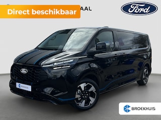 Ford Transit Custom 320 2.5 PHEV L2H1 Sport | Adap. Cruise Control | Winterpack | Elektr. Trekhaak | 360 Camera | | 19 inch lichtmetalen velgen Sport (Matte Black) | 2 AGM accu's | 2 zitplaatsen rechtsvoor