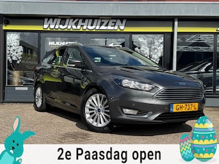 Ford Focus Wagon 1.0 Titanium Edition met Led !!! Navigatie !!! 17 Inch !!! Cruise !!!