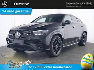 Mercedes-Benz GLE Coupé 400 e 4MATIC AMG Plug-In Hybride AMG Line | Night Pakket | Panorama Schuif-Kanteldak | Distronic | Trekhaak | 22I nch AMG Velgen | Stuur en stoelverwarming. Inclusief 24 maanden MB Certified garantie voor Europa.