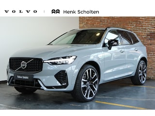 Volvo XC60 T8 Plug-in hybrid AWD Ultra Black Edition | Bowers & Wilkins Premium Audio | Luchtvering | 22''Lichtmetalen velgen | Nappa Lederen bekleding | Stoelventilatie | Stoelverwarming | 360° Parkeercamera | Gelamineerde zijruiten |