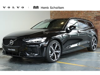 Volvo V60 T8 Plug-in hybrid AWD Ultra Dark | Bowers & Wilkins Premium Audio | Stoelverwarming | 360° Parkeercamera | Parkeersensoren voor + achter | Massage in voorstoelen | Semi Electrische Wegklapbare Trekhaak | Google Infotainment | 19'' Lichtmetalen velgen
