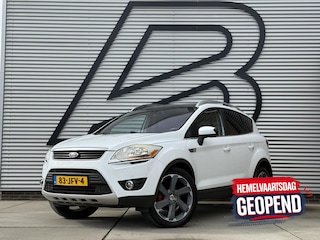 Ford Kuga 2.5 20V Titanium Navi|Pano|Camera|Clima|Cruise|PDC|Automaat|Leder|Stoelverwarming|Goed Onderhouden|N.A.P|APK tot 02-2027