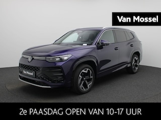Volkswagen Tayron 1.5 eHybrid R-Line Edition 272 PK| SoH 100% | Panorama Dak | Trekhaak | Navigatie + (Groot Scherm) | Head-Up Display | Stoelverwarming | Stuurwielverwarming