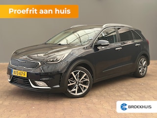Kia Niro 1.6 GDi DynamicPlusLine Leder | Elek. Stoel | Camera | Zomer + Winterset | Climate | Stoelverwarming | Adaptieve Cruise | Achteruitrijcamera | Apple Carplay/Android Auto|telefoonintegratie premium | Cruise control adaptief