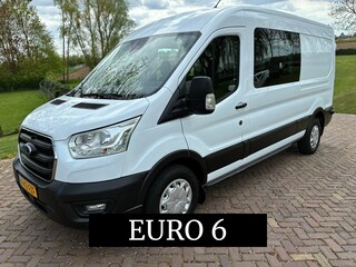 Ford Transit 350 2.0 TDCI 130pk EURO 6 L3H2 Dubbele Cabine Trend
