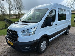 Ford Transit 350 2.0 TDCI 130pk EURO 6 L3H2 Dubbele Cabine Trend