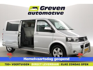 Volkswagen Transporter 2.0 TDI L2H1 140PK | DC | 6 Zits | Airco | Cruise | Navi | Parkeersens.