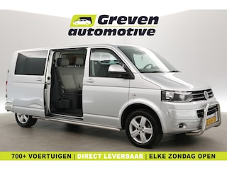 Volkswagen Transporter 2.0 TDI L2H1 140PK | DC | 6 Zits | Airco | Cruise | Navi | Parkeersens.
