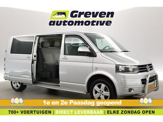 Volkswagen Transporter 2.0 TDI L2H1 140PK | DC | 6 Zits | Airco | Cruise | Navi | Parkeersens.