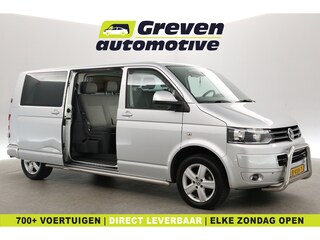 Volkswagen Transporter 2.0 TDI L2H1 140PK | DC | 6 Zits | Airco | Cruise | Navi | Parkeersens.