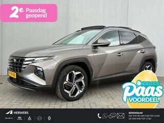 Hyundai Tucson 1.6 T-GDI HEV Premium Sky / NL auto / Schuif/open dak / Stoel-/stuurverwarming / Navigatie / Achteruitrij-/360 Camera / Apple Carplay/Android auto / Elektrische achterklep / KRELL audio / Leren Bekleding /