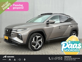Hyundai Tucson 1.6 T-GDI HEV Premium Sky / NL auto / Schuif/open dak / Stoel-/stuurverwarming / Navigatie / Achteruitrij-/360 Camera / Apple Carplay/Android auto / Elektrische achterklep / KRELL audio / Leren Bekleding /