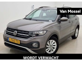 Volkswagen T-Cross 1.0 TSI Life | 95 PK | Limestone Grey | Airco | Navigatie by e-Shop | Carplay / Android Auto