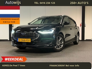 Ford Focus Wagon 1.0 EcoBoost Hybrid Titanium|NL AUTO|NAVI|DEALER ONDERHOUDEN