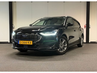 Ford Focus Wagon 1.0 EcoBoost Hybrid Titanium|NL AUTO|NAVI|DEALER ONDERHOUDEN
